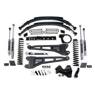 BDS Suspension® - 6" Radius Arm Front and Rear Suspension Lift Kit