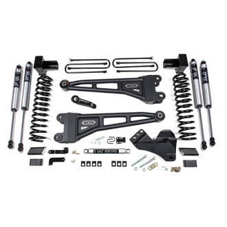 BDS Suspension® - 4" Radius Arm Front and Rear Suspension Lift Kit