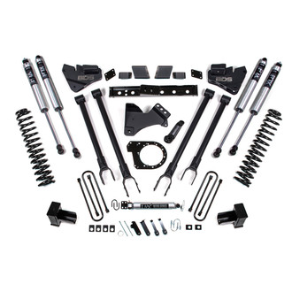 BDS Suspension® - 7" 4-Link Front and Rear Suspension Lift Kit