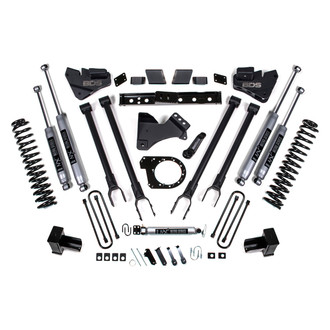 BDS Suspension® - 6.5" 4-Link Front and Rear Suspension Lift Kit