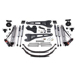 BDS Suspension® - 6" x 6" Radius Arm Front and Rear Suspension Lift Kit