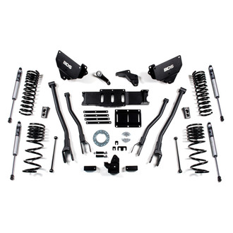 BDS Suspension® - 5.5" x 4.5" 4-Link Front and Rear Suspension Lift Kit