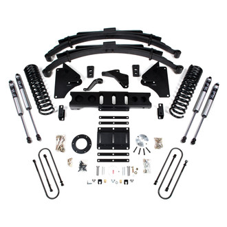 BDS Suspension® - 6" x 4.5" Standard Front and Rear Suspension Lift Kit