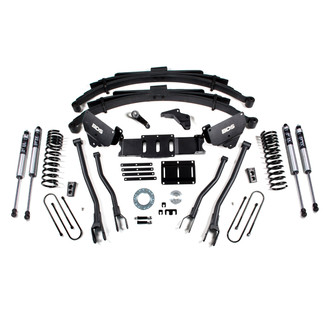 BDS Suspension® - 6" x 4.5" 4-Link Front and Rear Suspension Lift Kit