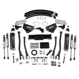 BDS Suspension® - 8" x 6" Add-a-Leaf Front and Rear Suspension Lift Kit