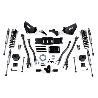 BDS Suspension® - 6" x 5" 4-Link Front and Rear Suspension Lift Kit