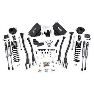 BDS Suspension® - 4" x 3.5" 4-Link Front and Rear Suspension Lift Kit