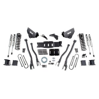 BDS Suspension® - Front & Rear 4-Link Suspension Lift Kit