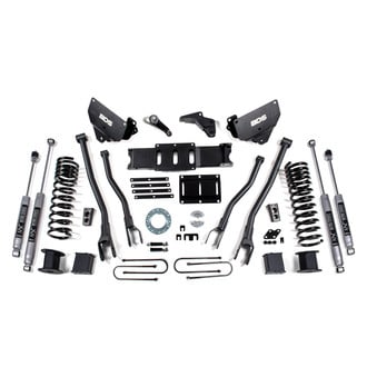 BDS Suspension® - Front & Rear 4-Link Suspension Lift Kit