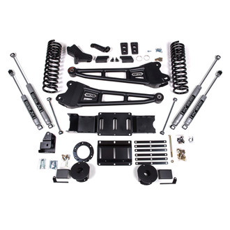 BDS Suspension® - 4" Radius Arm Front and Rear Suspension Lift Kit