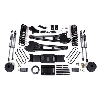 BDS Suspension® - 4" x 3" Radius Arm Front and Rear Suspension Lift Kit