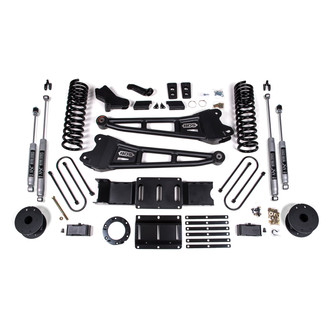 BDS Suspension® - 4" x 3" Radius Arm Front and Rear Suspension Lift Kit