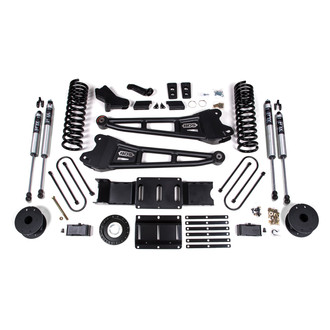 BDS Suspension® - 4" x 3" Radius Arm Front and Rear Suspension Lift Kit