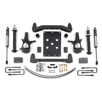 BDS Suspension® - 6" x 5.5" Add-a-Leaf Front and Rear Suspension Lift Kit