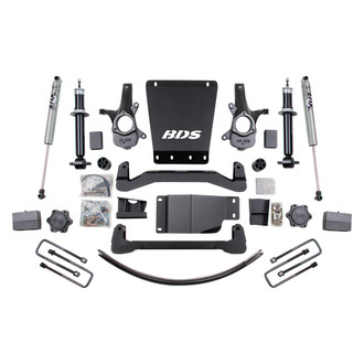 BDS Suspension® - 6" x 5.5" Standard Front and Rear Suspension Lift Kit
