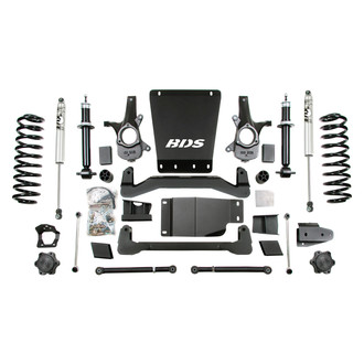 BDS Suspension® - 6" x 5.5" Standard Front and Rear Suspension Lift Kit