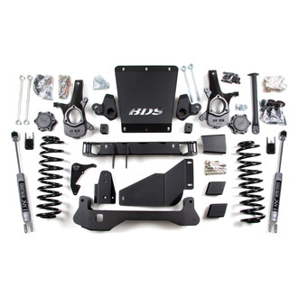 BDS Suspension® - 6.0" Front and Rear Suspension Lift Kit