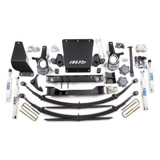 BDS Suspension® - 4.5" x 3.5" Standard Front and Rear Suspension Lift Kit