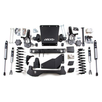 BDS Suspension® - 6.5" Spring Front and Rear Suspension Lift Kit
