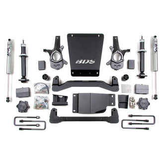 BDS Suspension® - 4" x 3" Standard Front and Rear Suspension Lift Kit