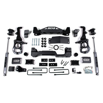 BDS Suspension® - 6" Front and Rear Suspension Lift Kit