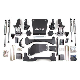 BDS Suspension® - 7" x 5" Standard Front and Rear Suspension Lift Kit