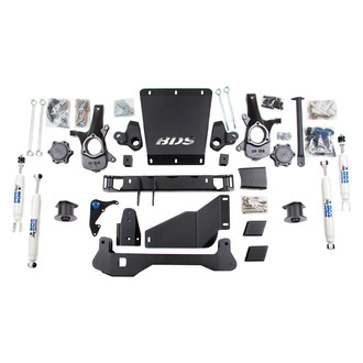 BDS Suspension® - 4" x 3.5" Standard Front and Rear Suspension Lift Kit
