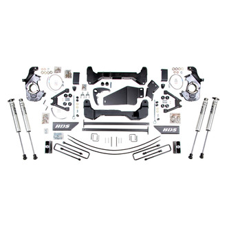 BDS Suspension® - 6" x 5" Standard Front and Rear Suspension Lift Kit