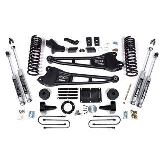 BDS Suspension® - 6" x 6" Radius Arm Front and Rear Suspension Lift Kit