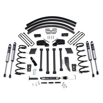 BDS Suspension® - 4.5" x 4.5" Add-a-Leaf Front and Rear Suspension Lift Kit