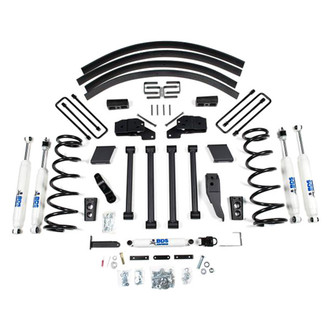 BDS Suspension® - 5" x 4.5" Standard Front and Rear Suspension Lift Kit