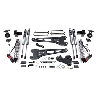 BDS Suspension® - 5" x 3" Radius Arm Front and Rear Suspension Lift Kit