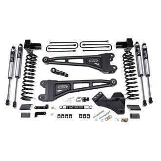 BDS Suspension® - 5" x 3" Radius Arm Front and Rear Suspension Lift Kit