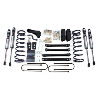 BDS Suspension® - 4" x 4" Block Front and Rear Suspension Lift Kit