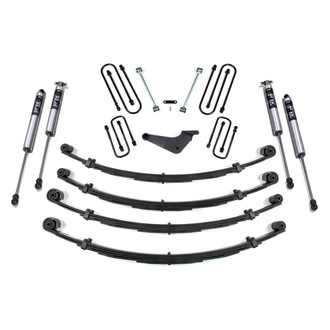 BDS Suspension® - 4" x 4" Spring Front and Rear Suspension Lift Kit
