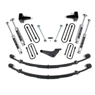 BDS Suspension® - 4" x 2.5" Front and Rear Suspension Lift Kit