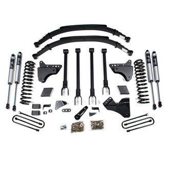 BDS Suspension® - 6" x 6" 4-Link Front and Rear Suspension Lift Kit