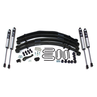 BDS Suspension® - 4" x 4" Spring Front and Rear Suspension Lift Kit