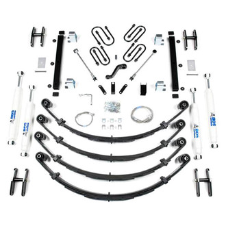 BDS Suspension® - 4.5" x 4.5" Standard Front and Rear Suspension Lift Kit