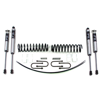 BDS Suspension® - 2" x 2" Add-a-Leaf Front and Rear Suspension Lift Kit
