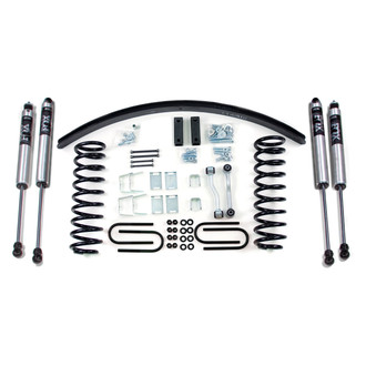 BDS Suspension® - 3" x 2.5" Add-a-Leaf Front and Rear Suspension Lift Kit