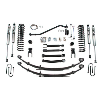 BDS Suspension® - 4.5" x 4" Standard Front and Rear Suspension Lift Kit