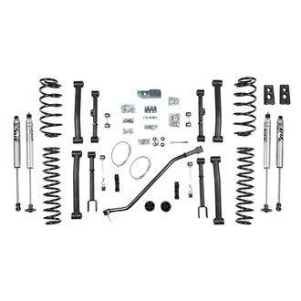 BDS Suspension® - 4.5" x 4" Standard Front and Rear Suspension Lift Kit