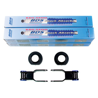 BDS Suspension® - 0.75" x 1" Standard Front and Rear Suspension Lift Kit