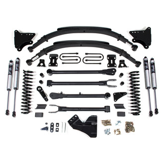 BDS Suspension® - 4" x 4" 4-Link Front and Rear Suspension Lift Kit