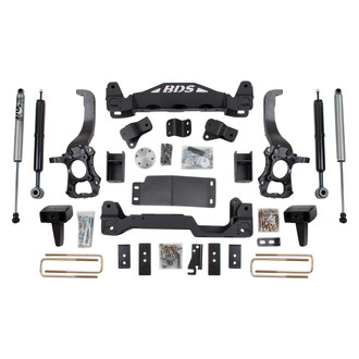 BDS Suspension® - 6" x 5" Standard Front and Rear Suspension Lift Kit