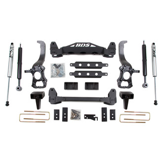 BDS Suspension® - 6" x 5" Standard Front and Rear Suspension Lift Kit