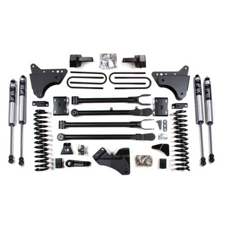BDS Suspension® - 4" x 3" 4-Link Front and Rear Suspension Lift Kit