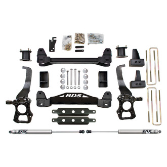 BDS Suspension® - 4" x 2" Standard Front and Rear Suspension Lift Kit