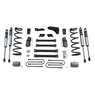 BDS Suspension® - 6" x 4" Block Front and Rear Suspension Lift Kit